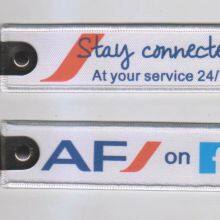 Custom Embroidered Keychain With Logo Fabric Key Tags OEM Embroidery Key Rings Manufacturer thumbnail-4