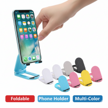 Universal Multi-Angle Desktop Stand Foldable Holder for Tablets & Smartphones thumbnail-5