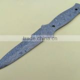 udk b34" custom handmade Damascus Knife blank blade full tang