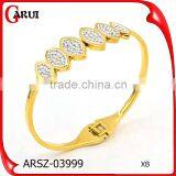 Tops For Women 2016 Bohemian Jewelry Crystal Beads Gold Bracelet thumbnail-2