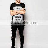 New Wholesale Longline T-Shirt With City Print thumbnail-3