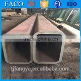 Tianjin Square Rectangular Pipe ! 6 Inch Water Pipe Square Hollow Section Weight Mild Steel Tubes