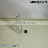 50ml Glass Bottle With Metal Lids Square Wine Bottle Food Safe thumbnail-3