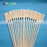 Bamboo skewer with hot printing on sale