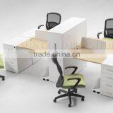 Modern Wood Office Partition Workstation Design Furniture (SZ-WSB381) thumbnail-3
