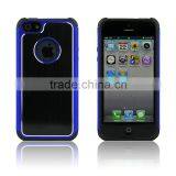 Phone Case Rugged Rubber Armor Hybrid Aluminum and TPU Hard Case for IPhone 4/4S, IPhone 5/5S thumbnail-1