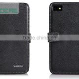 High Quality Luxury Wallet Pouch Leather Case Cover For BlackBerry Z10 BB 10 MT-0658 TZ
