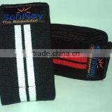Weight Lifting Knee Wrap Made by Strong Elasticated Material thumbnail-1