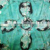 Multicolor Printed Silk Bandanas thumbnail-1