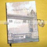 Lock Diary/secret Diary/girl Diary 2013 New Design Notebook