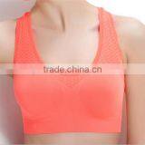 Cotton Spandex Tight Sexy Bra Custom Sports Top Women thumbnail-6