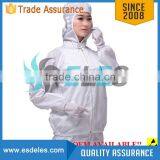 Antistatic ESD Clean Room Polyester Clothing Overcoat Smock Lab Coat Uniform Workwear Suit thumbnail-3