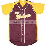 Two Button Placket Products Baseball Jerseys Wholesale With Two Button Baseball Jersey thumbnail-4
