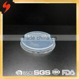 Chinese Supplier 117mm-dia Transparent PP Flat Disposable Lid thumbnail-2