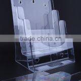 4 Tiers Acrylic Clear File Folder Holder thumbnail-1