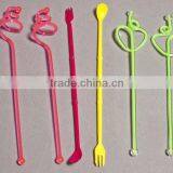 Customized Design Plastic Cocktail Stirrer
