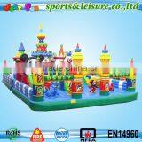 Cheap Big Capacity Air Bouncer Inflatable Trampoline