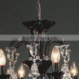 12 Bulbs Modern Black Crystal Chandelier for Dining Room thumbnail-3