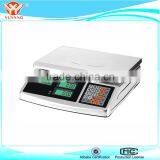 Stainless Electronic Price Computing ScaleYY-926 With Double Scale Pan Waterproof