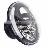 7" H4 LED Light Projector Headlight With White DRL Yellow Turn Signal For Harley Motorcycle , Wrangler, TJ, Landrover 7inch thumbnail-3