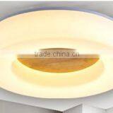 New Style Modern LED Ceiling Lamp, Round Acrylic Ceiling Lamp, Wooden Base Ceiling Lamp