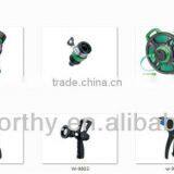 Taiwan Adjustable Shower Head Metal Body Trigger Nozzle thumbnail-2