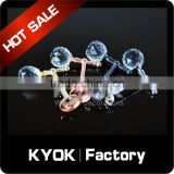 KYOK home decorations Top quality curtains rods and accessories ,metal curtain hooks