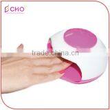 New Battery-operated White&Pink Portable Finger Toe Air Nail Dryer Fan thumbnail-2