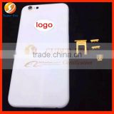 for iphone 6 gold logo white back cover rear cover housing, perfect testing                        
                                                Quality Choice