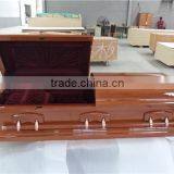 Wooden Europe Coffin Cover With Blanket thumbnail-2