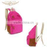 2016 Solid Color Backpack Korean Style thumbnail-1