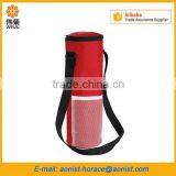 High Quality Wine Canvas Insulation Cooler Bag With Strap thumbnail-1