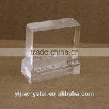 Yijia Crystal Glass Blank Noted Cube thumbnail-4