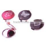 Customized Logo Round Shape Portable Cosmetic Mirror thumbnail-1