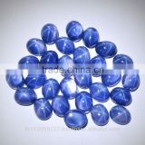 130.95 Ct 8x10 mm Blue Star Sapphire 6 Rays Lab Created Stone