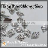 Unique Cutting Solid Angle Rhinestone for Fashion Accessories thumbnail-2