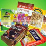 Food grade plastic package for snacks and between-meal nibble