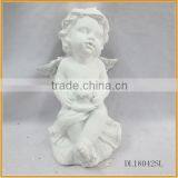 Cheap Resin Sitting Angel Figurines With Light