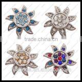 CJ2342 New fancy metal button, alloy metal press stud buttons, leather button jewelry