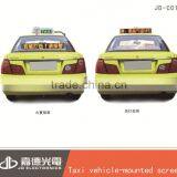 Single Color p4 /p5 /p6 /p7.62 /p8 /p10 Car Led Display / Top Taxi Sign