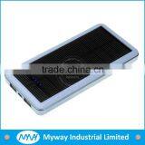 Hot Selling Fashion Design Waterproof Solar Power Bank ,portable Solar Charger,waterproof Portable Solar Charger Power Bank