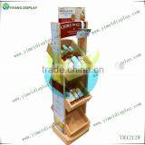 Wood Wine Display Rack Wood Beverage Display Rack YM4212W thumbnail-1