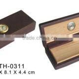Newly Design Leather Cigar Packing Box Wholesale Cigar Gift Set thumbnail-1