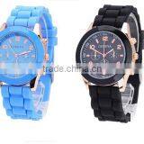 Multicolor Ladies Watch Band Geneva Sport Watch Stainless Steel Quartz in High Quality thumbnail-4