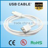 best selling imports type C to mirco B usb 3.1 a cable usb 3.0/2.0 data cable