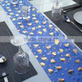 Hot Selling Textile Bronzing and Glitter Printing Table Runner Celebration Decoration thumbnail-4