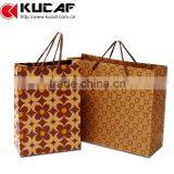 Custom Made Luxury Gold Color Paper Bags thumbnail-2