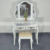 British Modern Wood Dressing Table Designs for Bedroom thumbnail-2