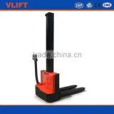 1Ton Single Column Electric Straddle Stacker With Smallest Working Space thumbnail-1