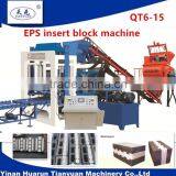 QT6-15 Insulated Concrete Blocks, Insulated Concrete Masonry Units, EPS Insulated Hollow Block Makingmachine
